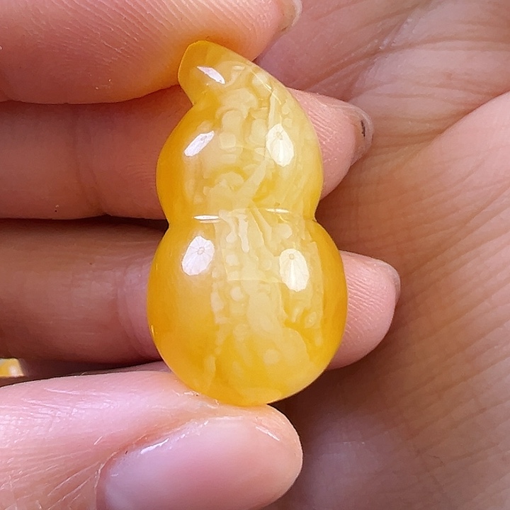 蜜蜡颈饰未镶嵌蜜蜡