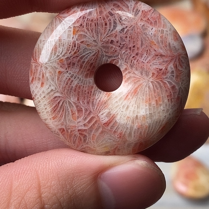 *****硅化玉未镶嵌颈饰