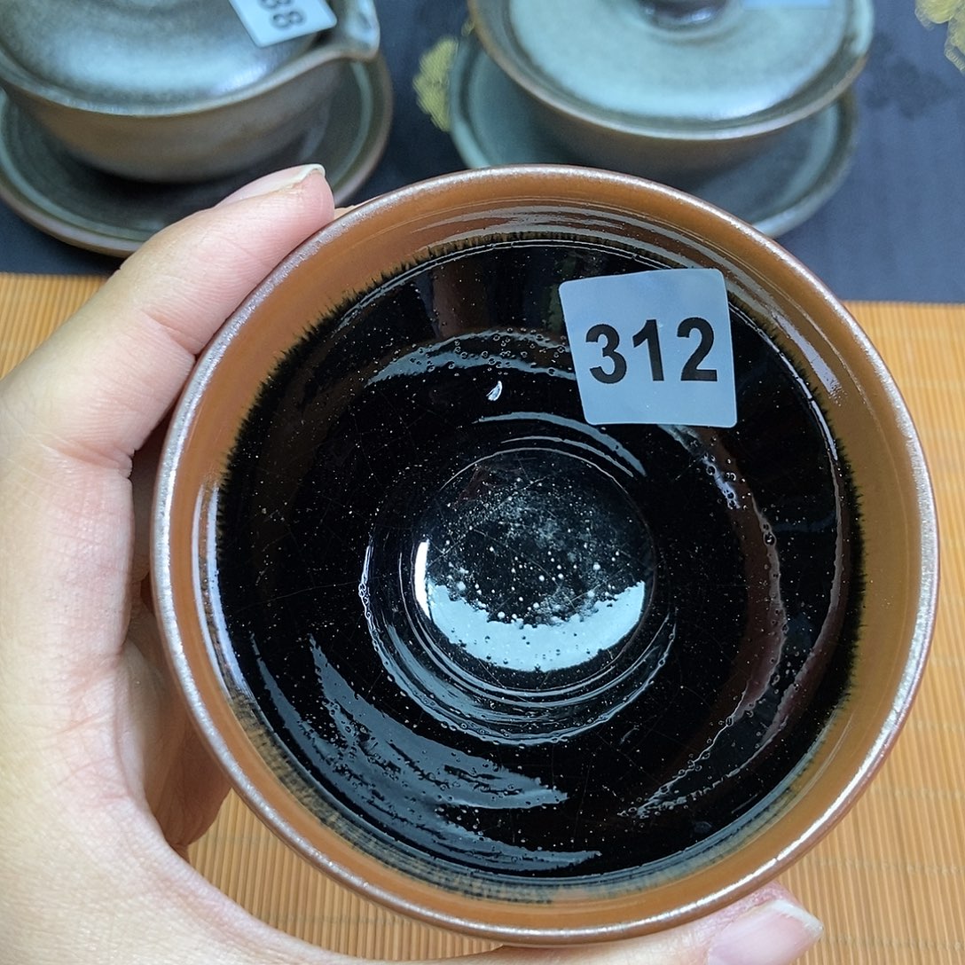 茶盏伊伊建窑建盏茶器312