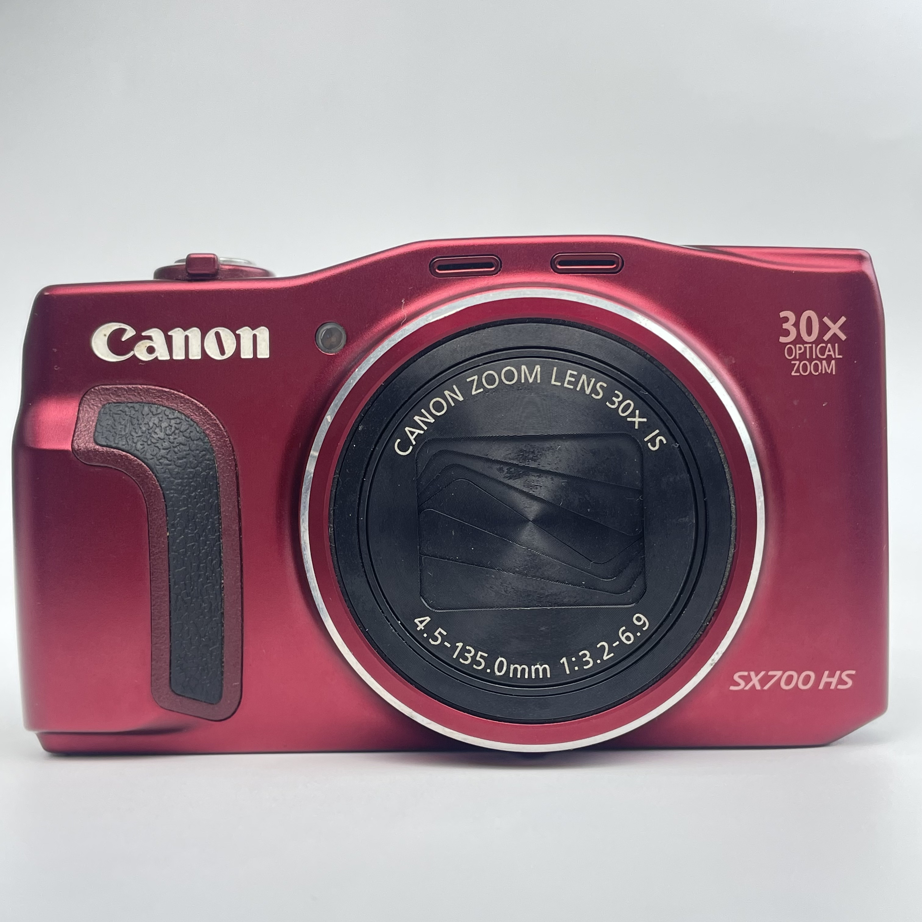 95新 Canon/佳能 sx700红色1610万像素30倍变焦复古ccd数码相机