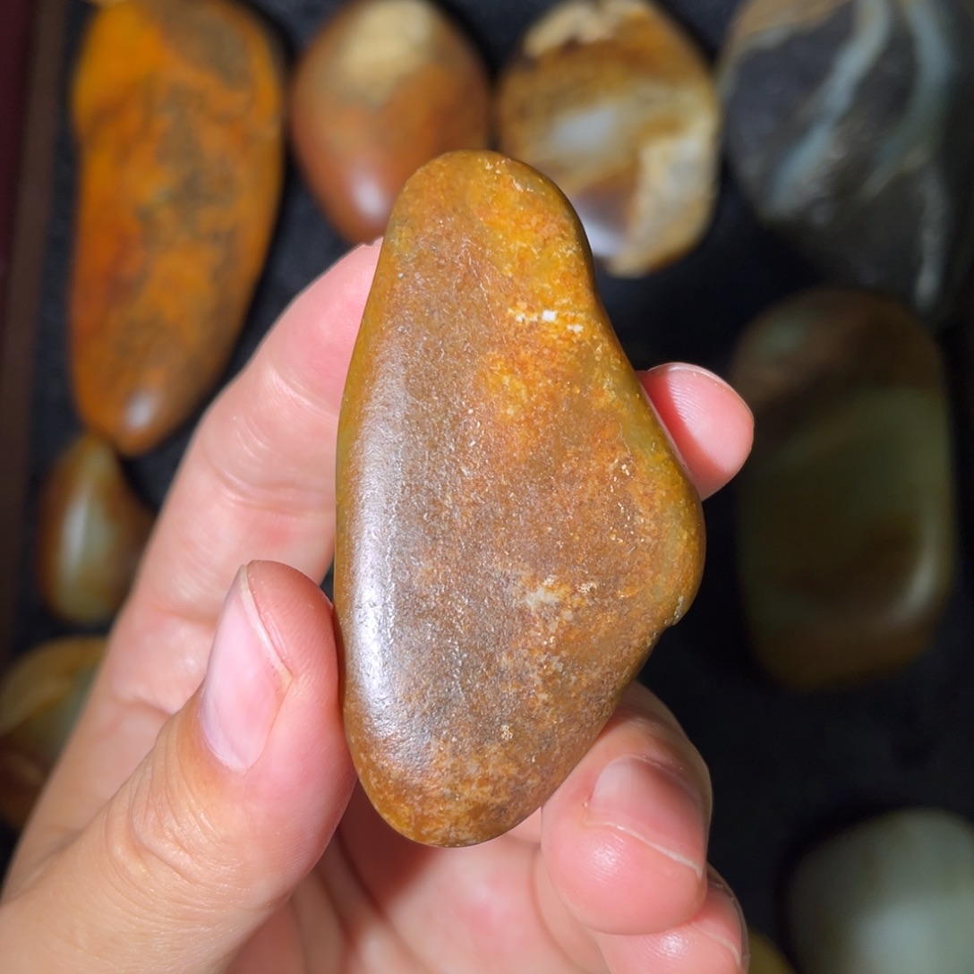 和田玉未镶嵌挂件56