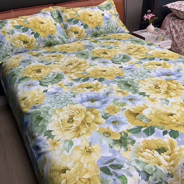 z夏季必备粗布软凉席（十里香）床单款加厚原棉粗布三件套防滑透气