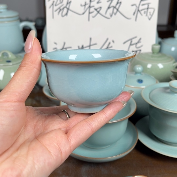 庙***鱼微瑕压手杯不完美主人杯