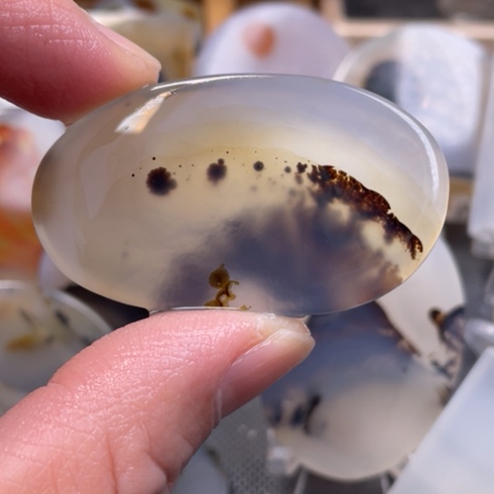 玛瑙/玉髓吊坠(不含链)未镶嵌