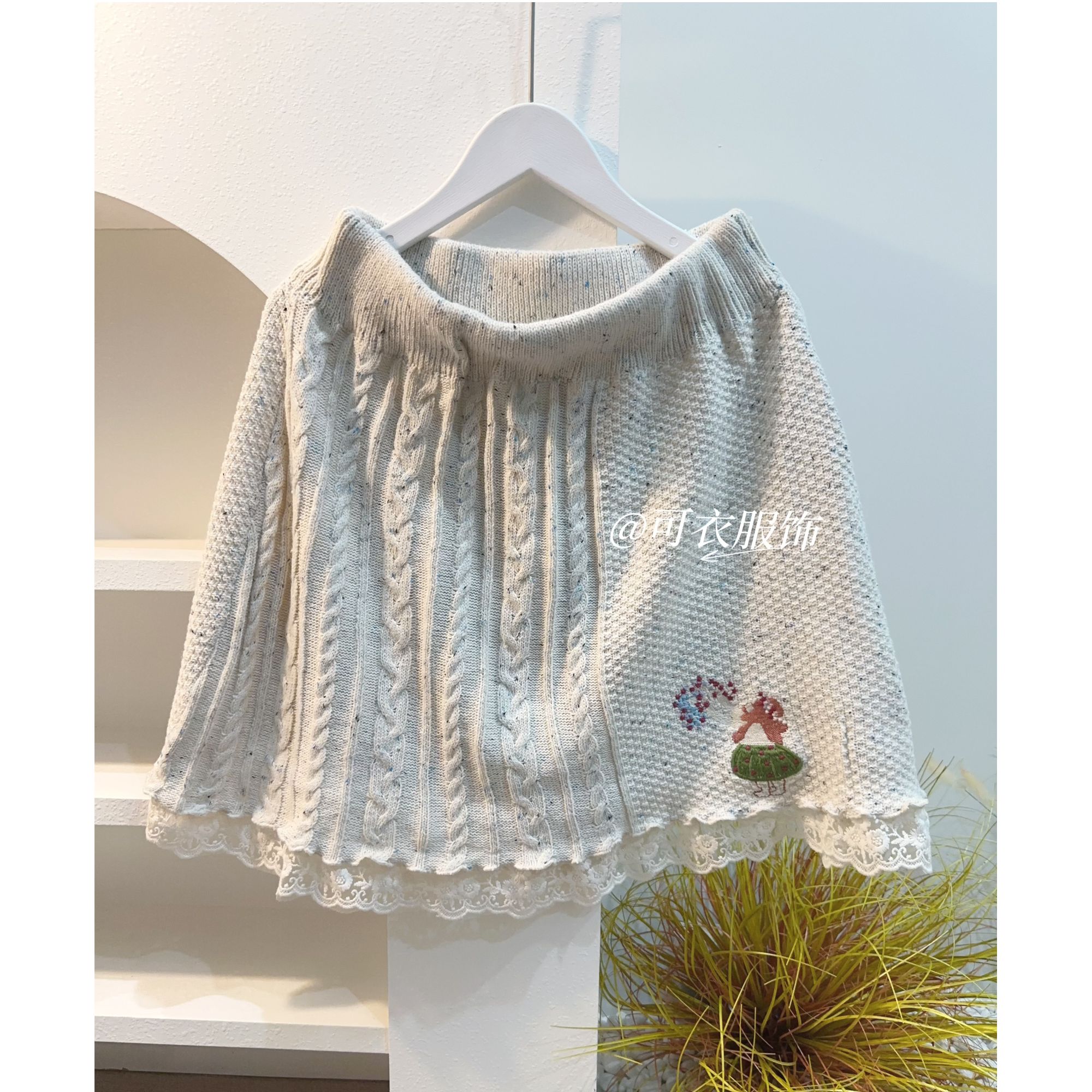 可衣-【短裙屁帘】森系毛衣卫衣小屁帘遮屁股韩系穿搭