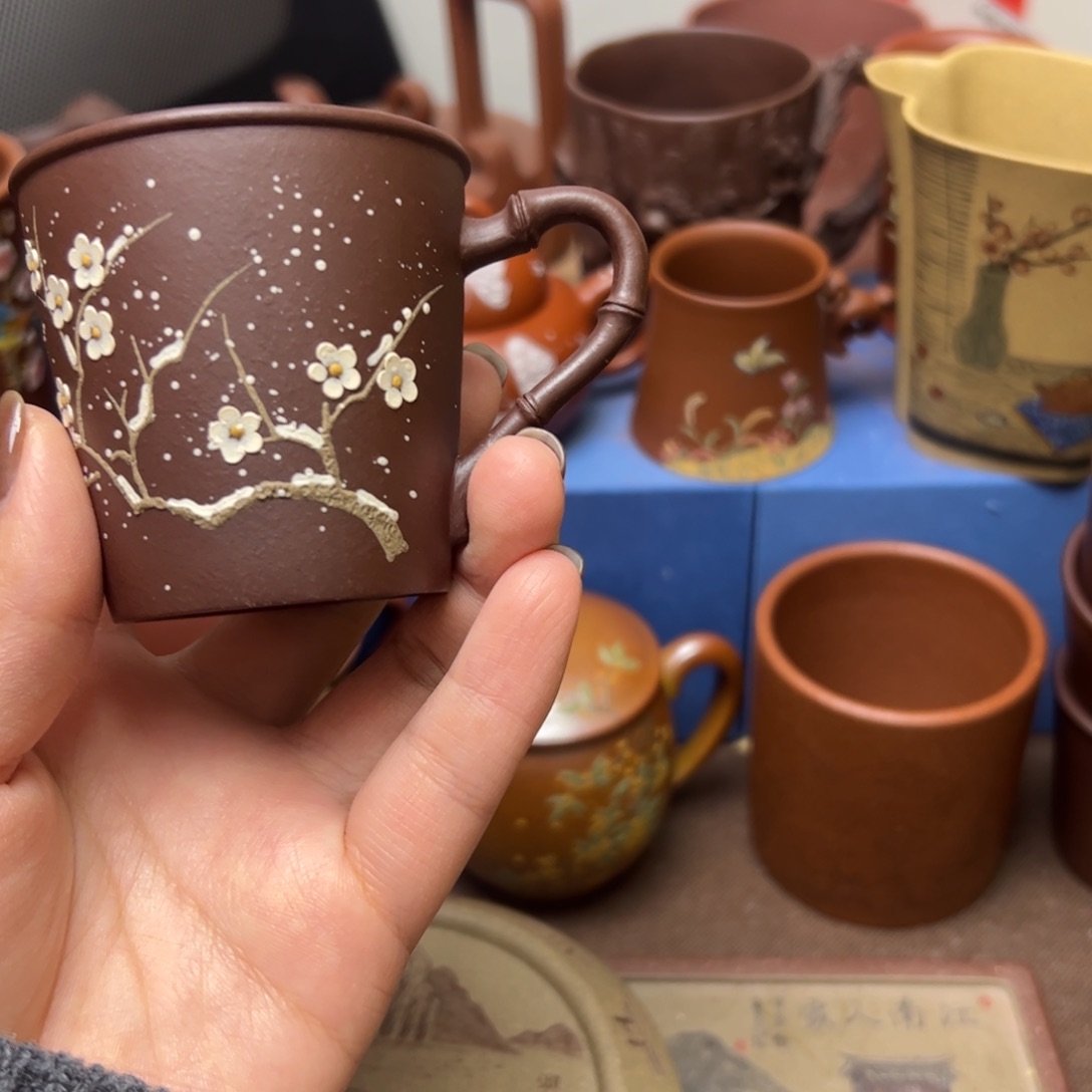 紫砂茶杯紫砂主人杯