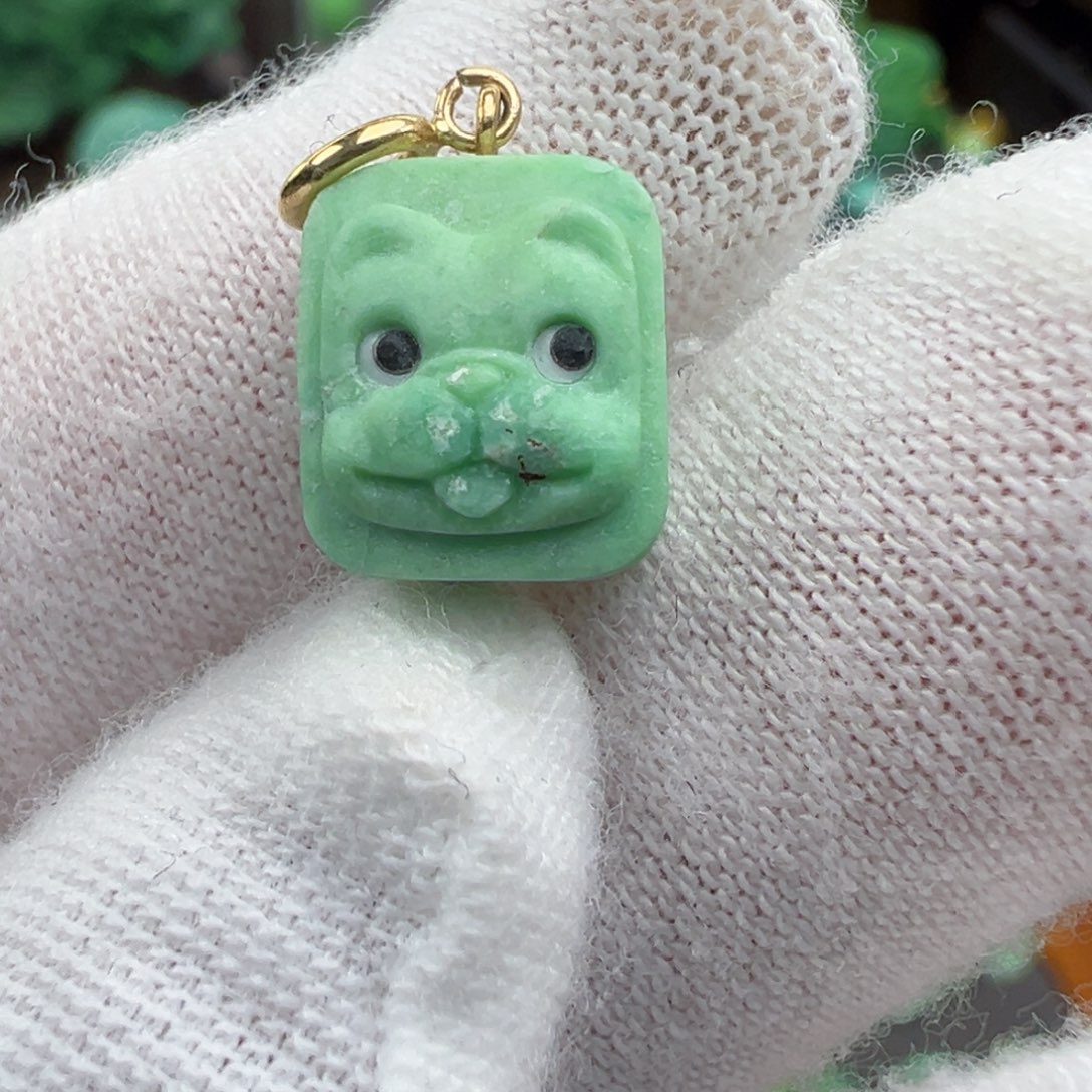 绿松石未镶嵌菜籽黄Z