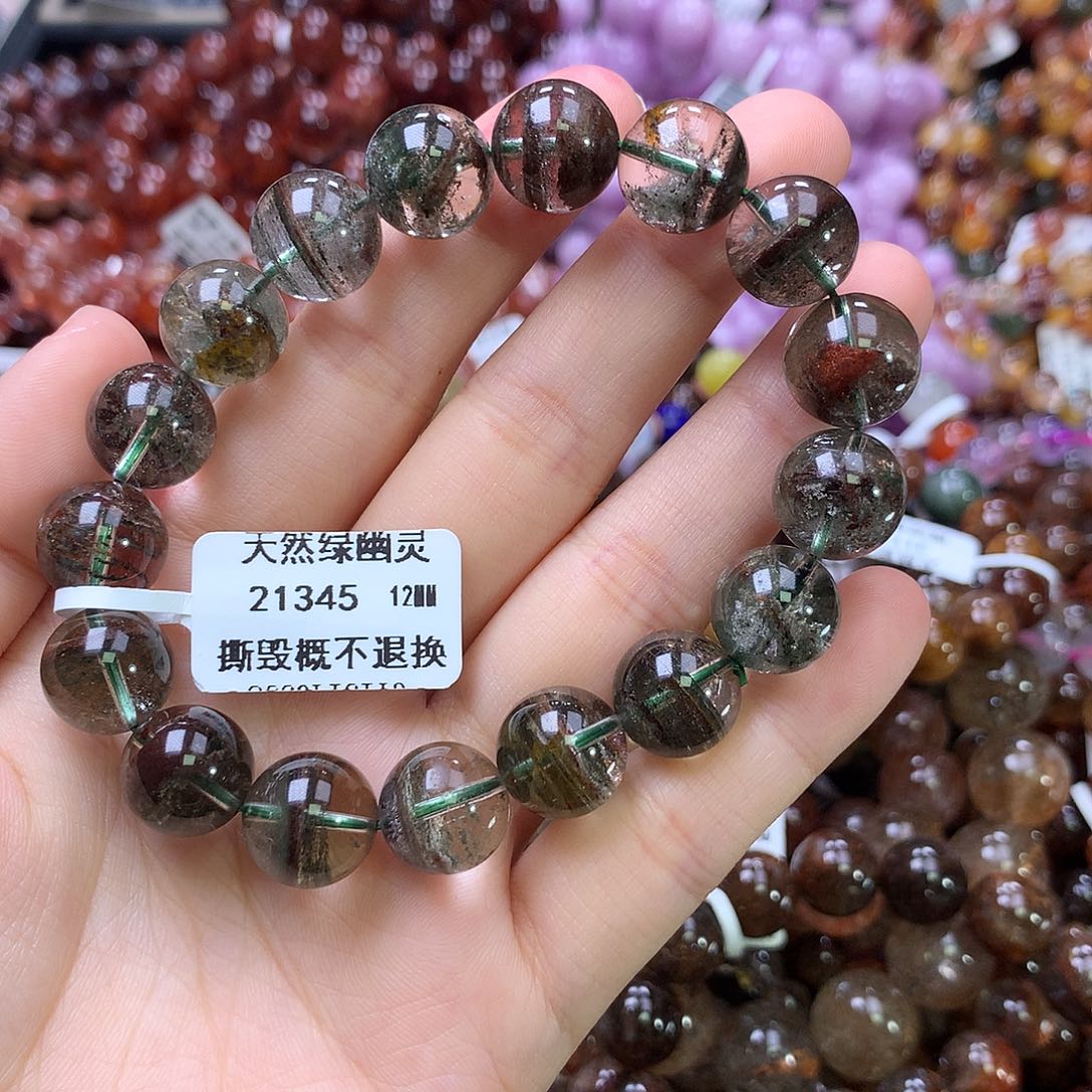 水晶手链未镶嵌，