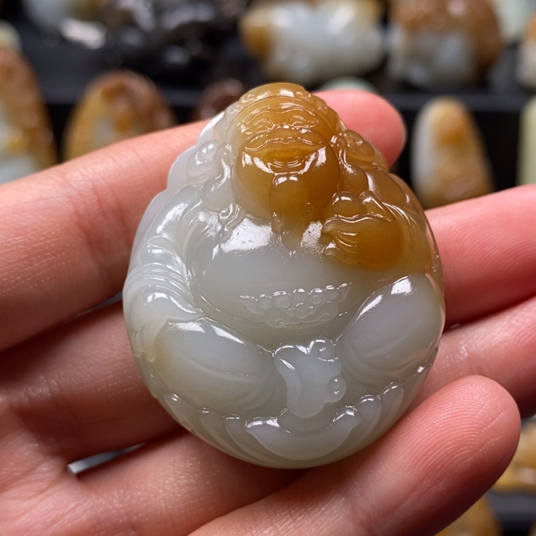 和田玉挂件未镶嵌