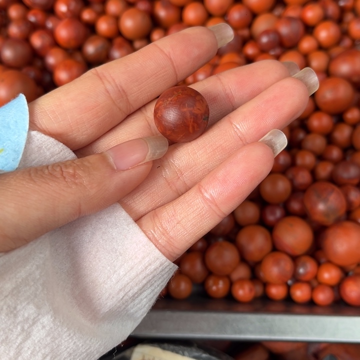 南红玛瑙珠子未镶嵌夏*