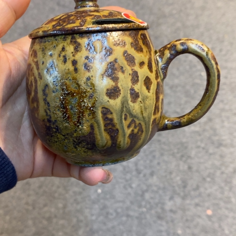 【闪购商品】八****g福利瑕疵沉香小龙蛋盖杯