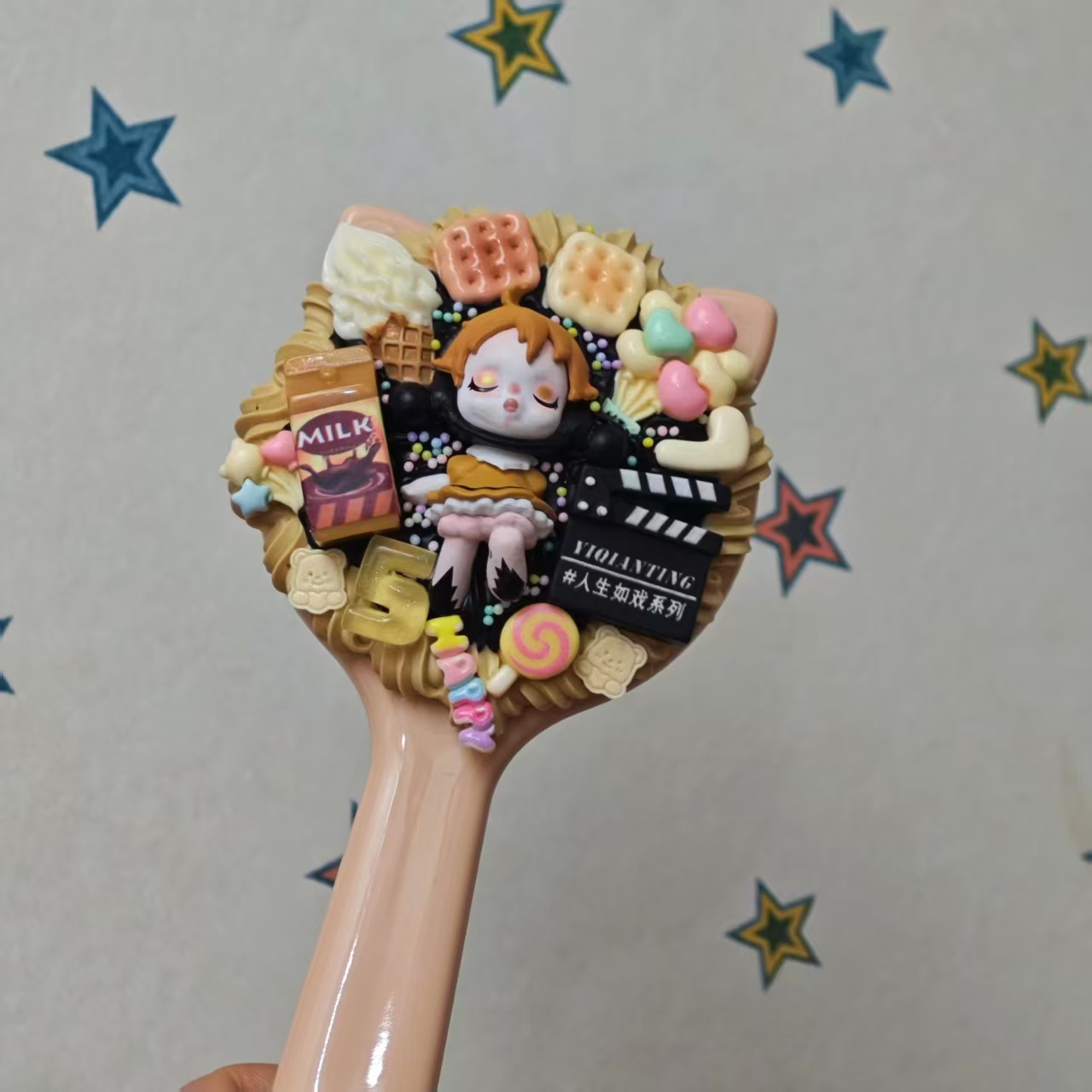 奶油胶小气垫梳