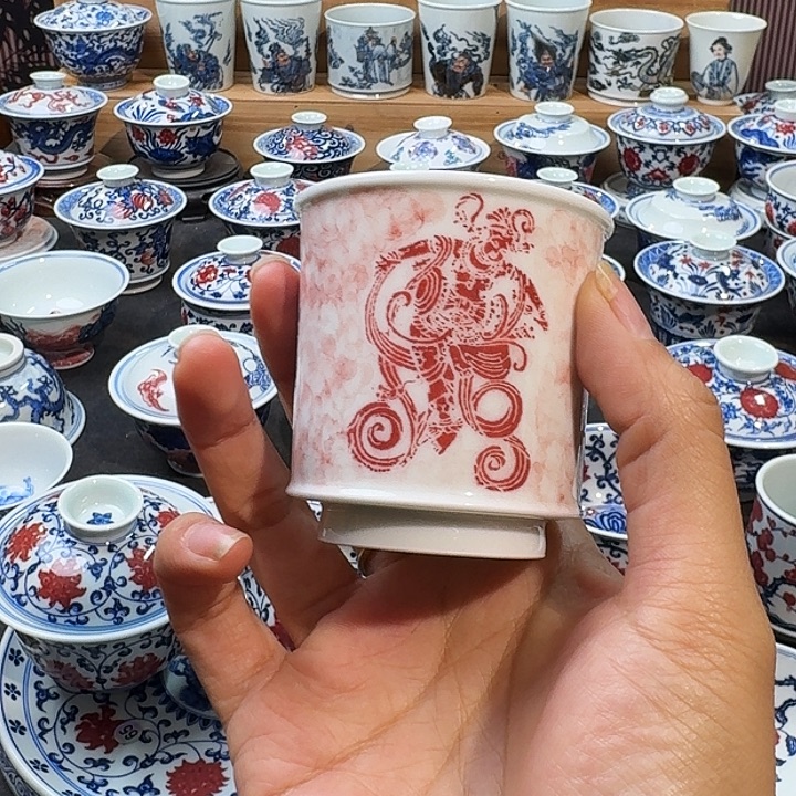 拓片主人杯敦煌飞天