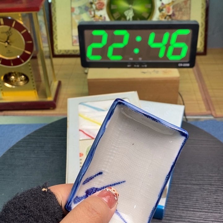 摆件有瑕疵有瑕疵