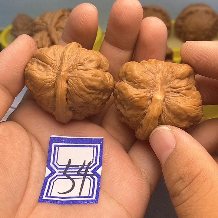 文玩核桃把件蛙蛙一帆风顺