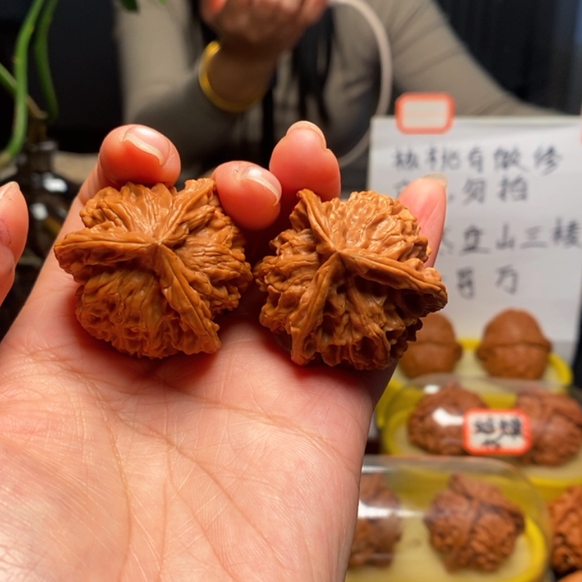 【闪购商品】把件桃核顺***✌21号三棱