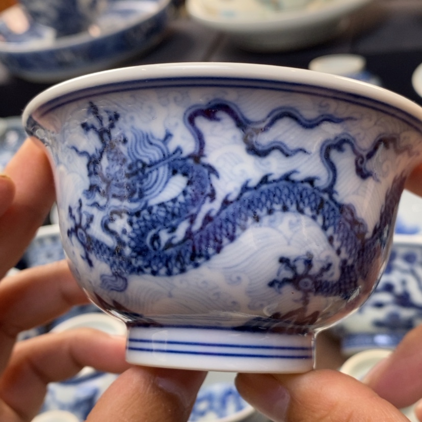 【闪购商品】景德镇青花主人杯