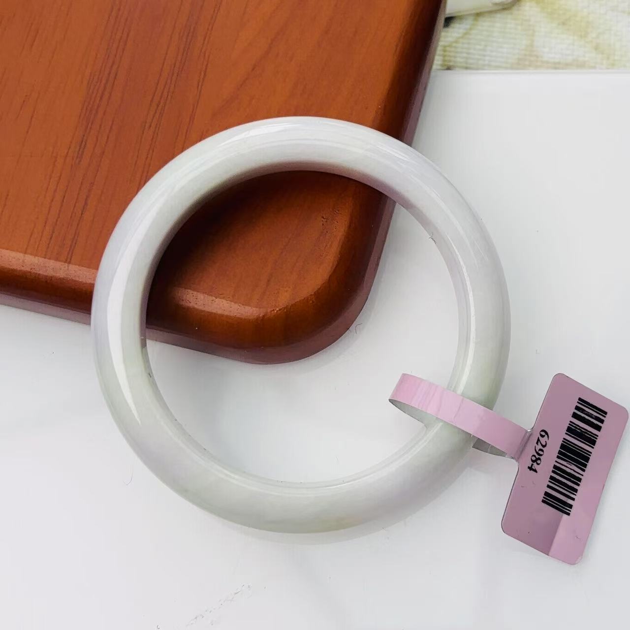 【秋姐翡翠】天然A货翡翠手镯56圈&D1-8