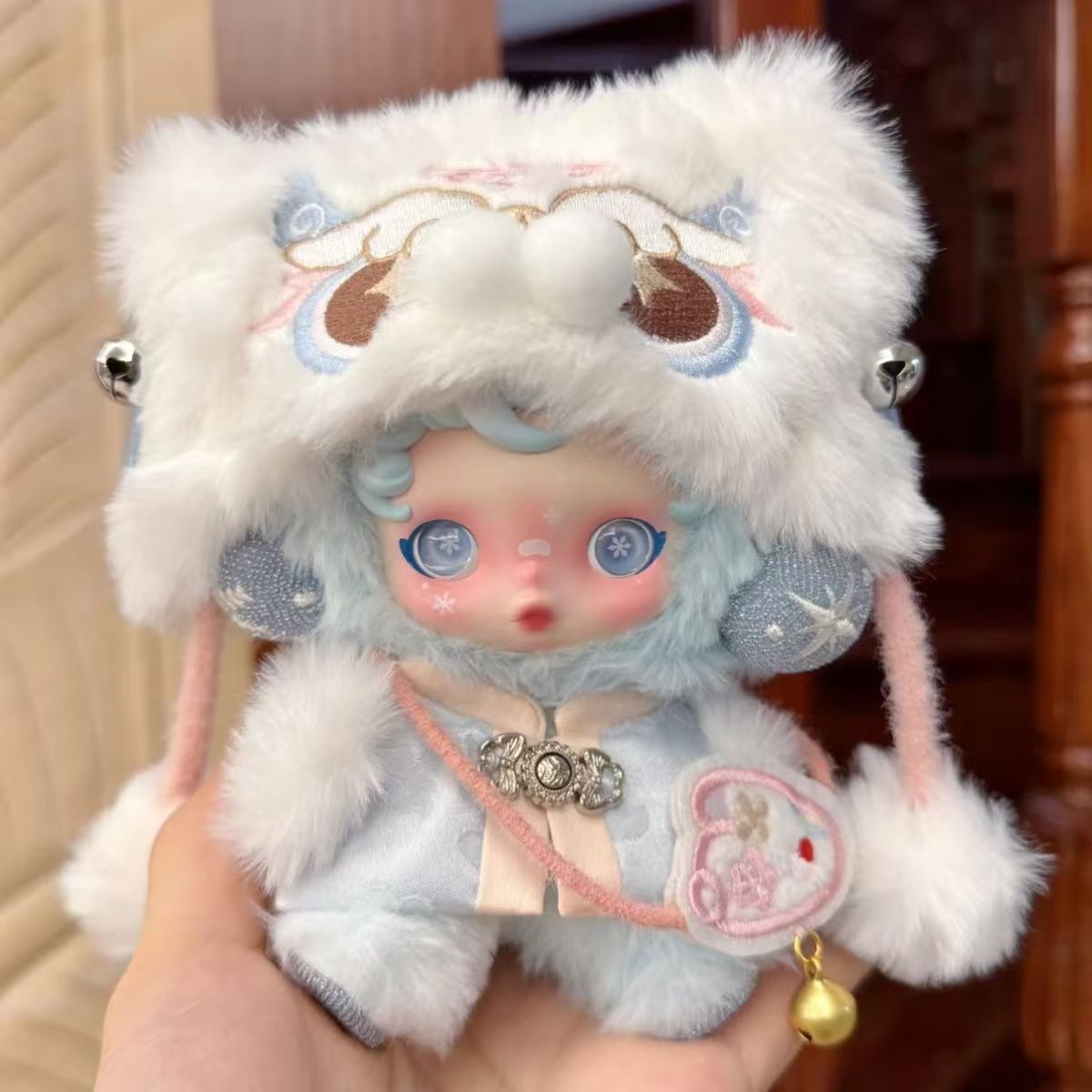 sp娃衣光织园冬日乐章搪胶毛绒skullpanda衣服二代不含玩偶