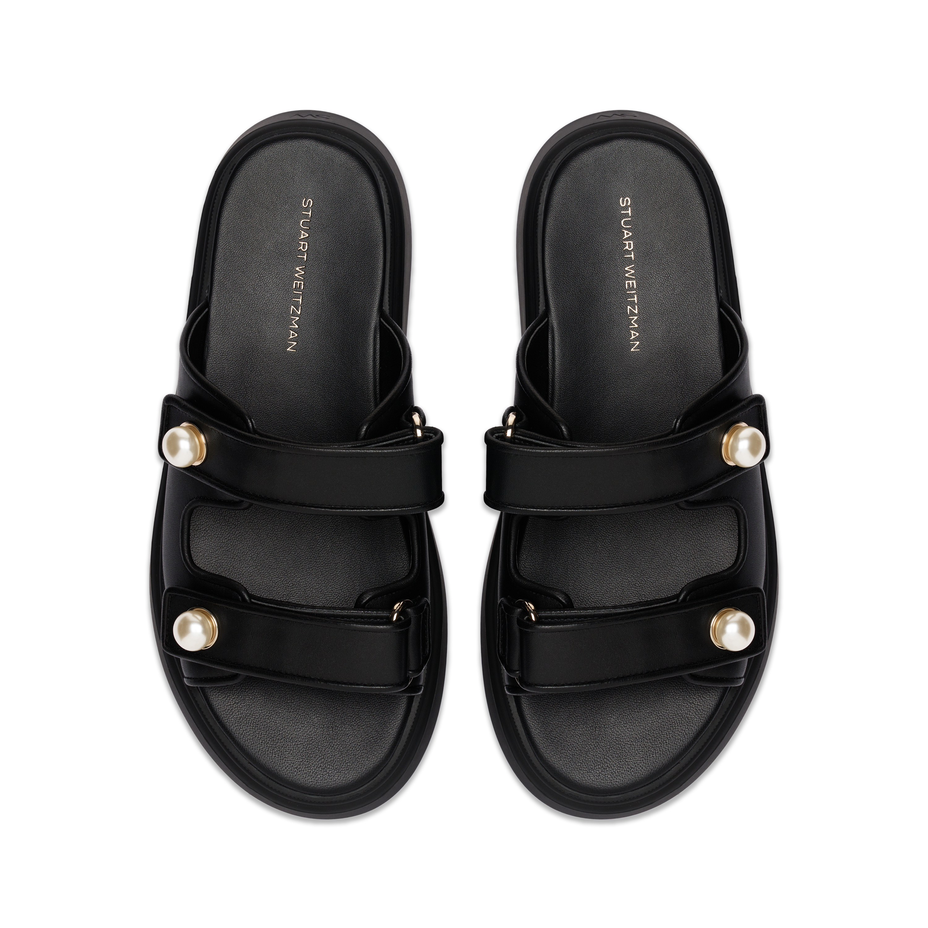 【苏州美罗SW】SW/GOLDIE SPORT SLIDE黑牛皮凉鞋