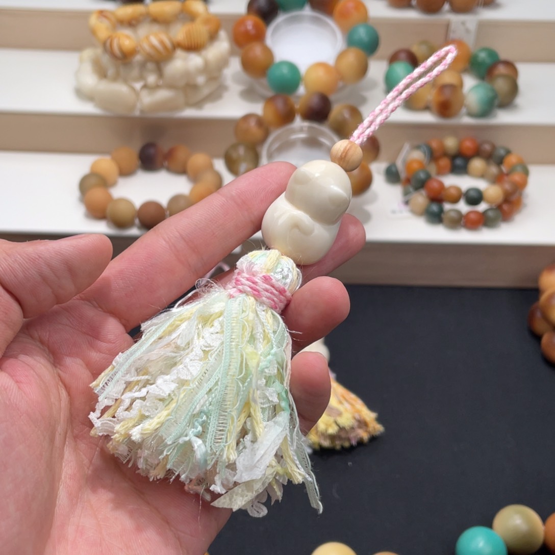 菩提根/象牙果吊坠趴趴猫通货