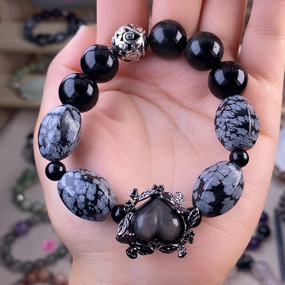 玛瑙/玉髓手链未镶嵌14.5毫米