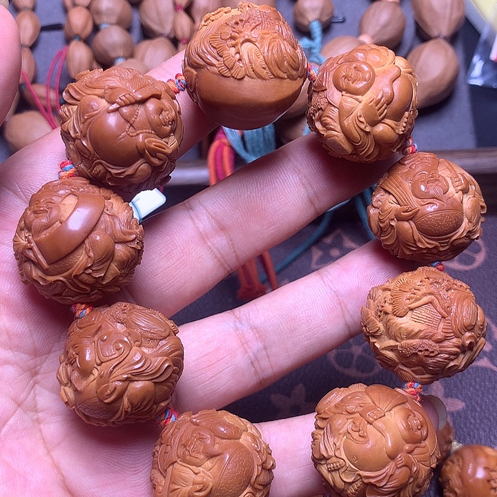 橄榄核手串/手链2.7风景财迷