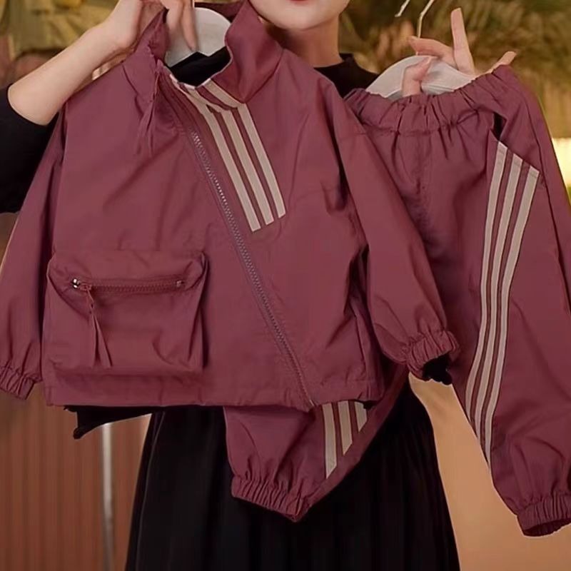 【现货】2025春秋季新款儿童洋气潮流运动风休闲外套38288