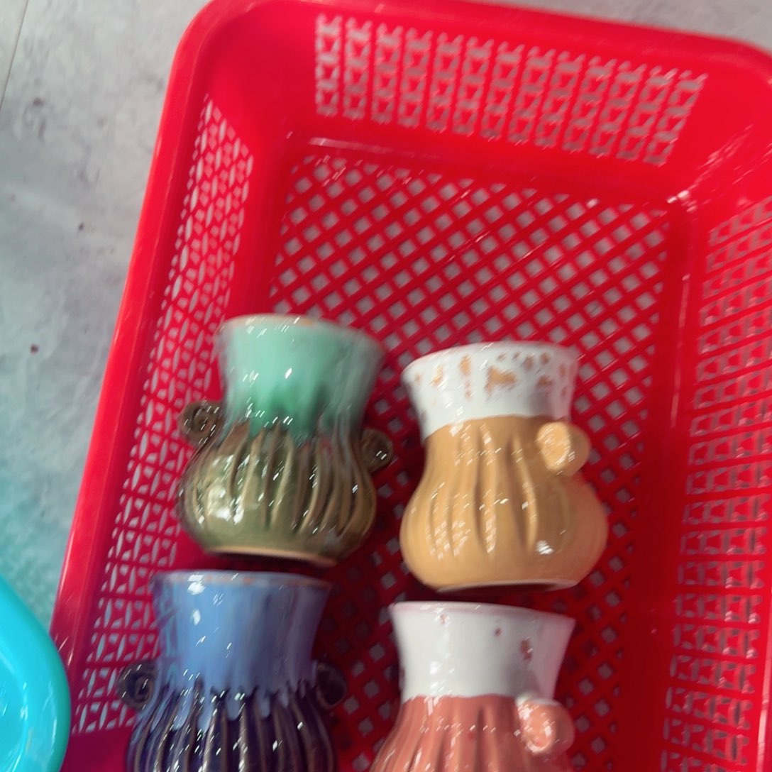 紫砂花盆粗陶盆醋v