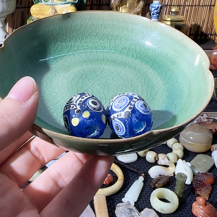 瓷片瓷器摆件摆件工艺瓷器1235
