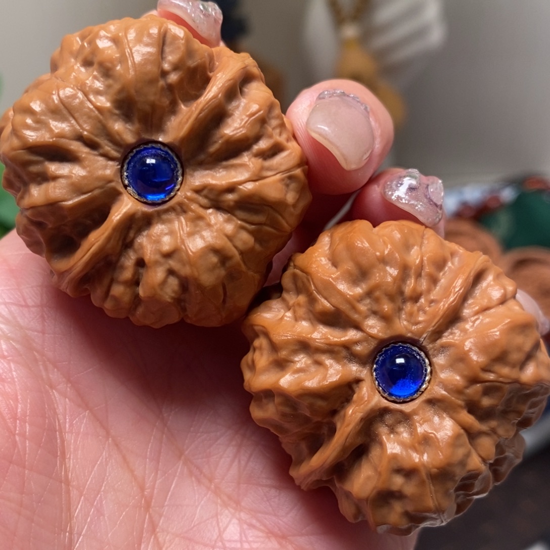 把件文玩核桃39尺寸蛤蟆头