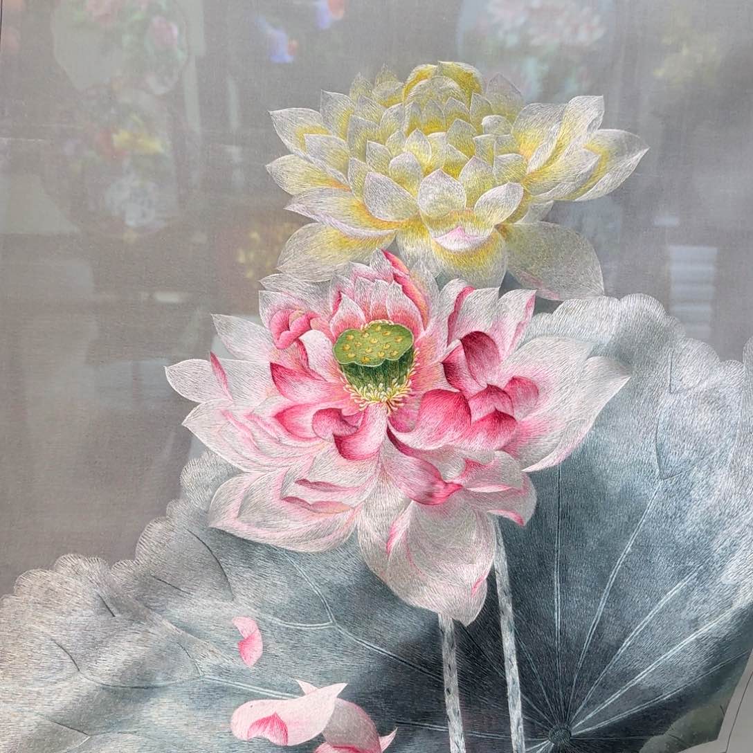 刺绣刺绣工艺精湛