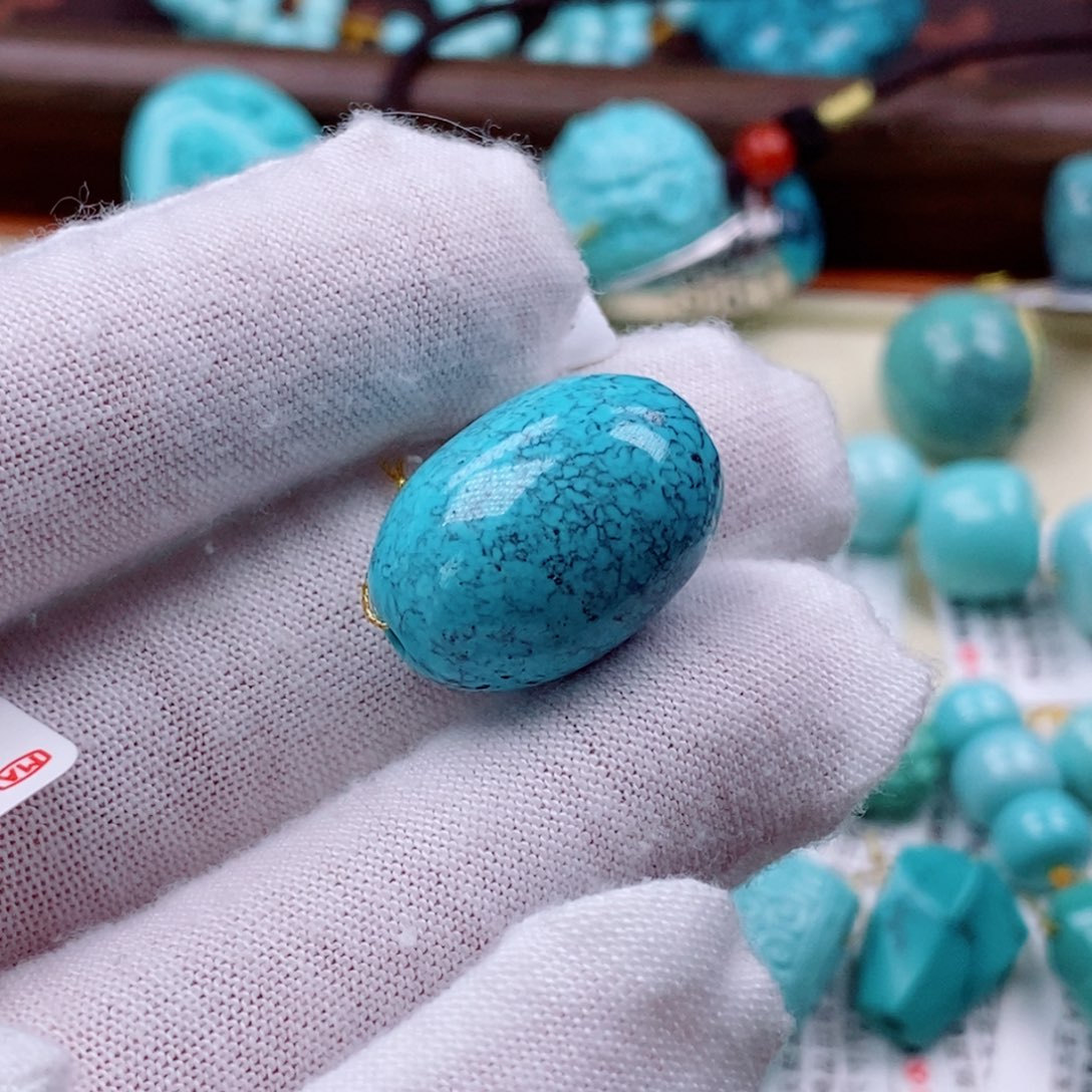 绿松石珠宝奇石未镶嵌小*