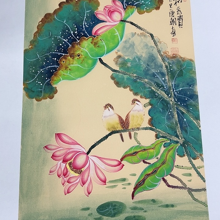 国画手绘国画作品