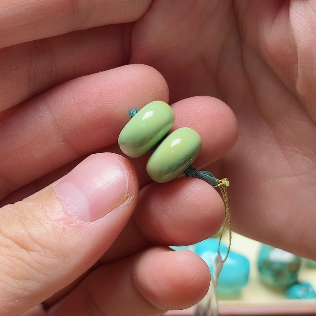 未镶嵌绿松石珠宝奇石不***王