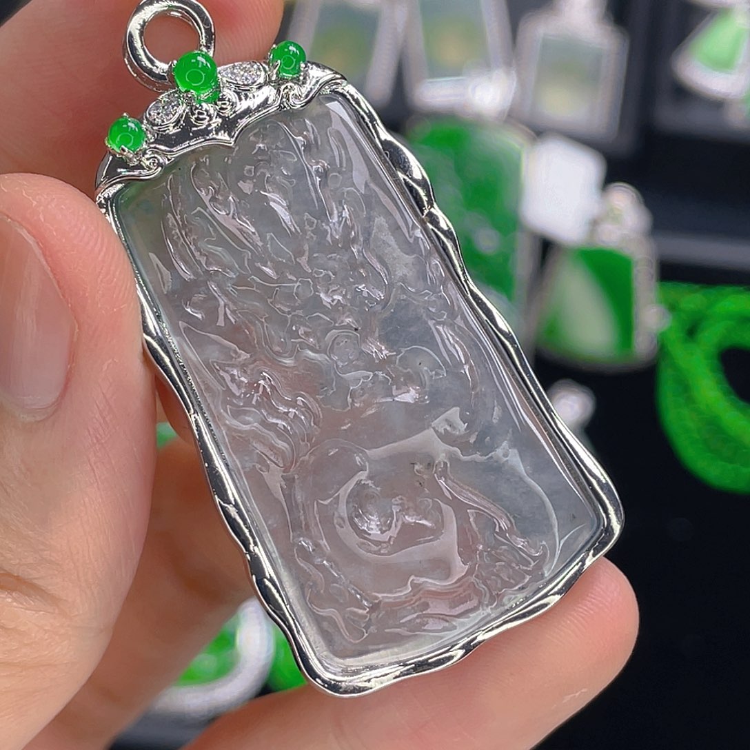 翡翠吊坠(不含链)未镶嵌