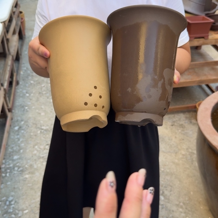 紫砂紫砂花盆破损补发高度22口径17俩只