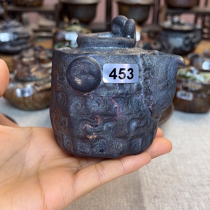 裸柴烧陶瓷手工茶器