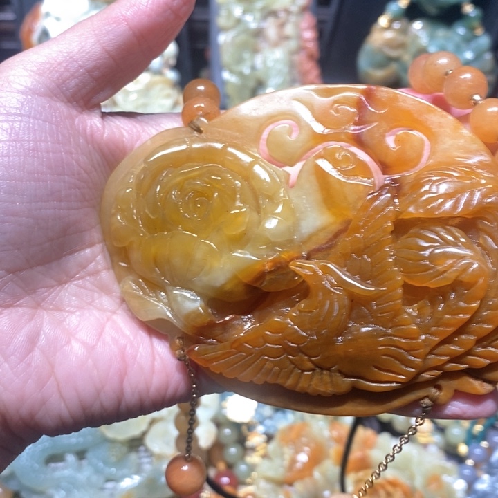 岫玉毛衣链未镶嵌