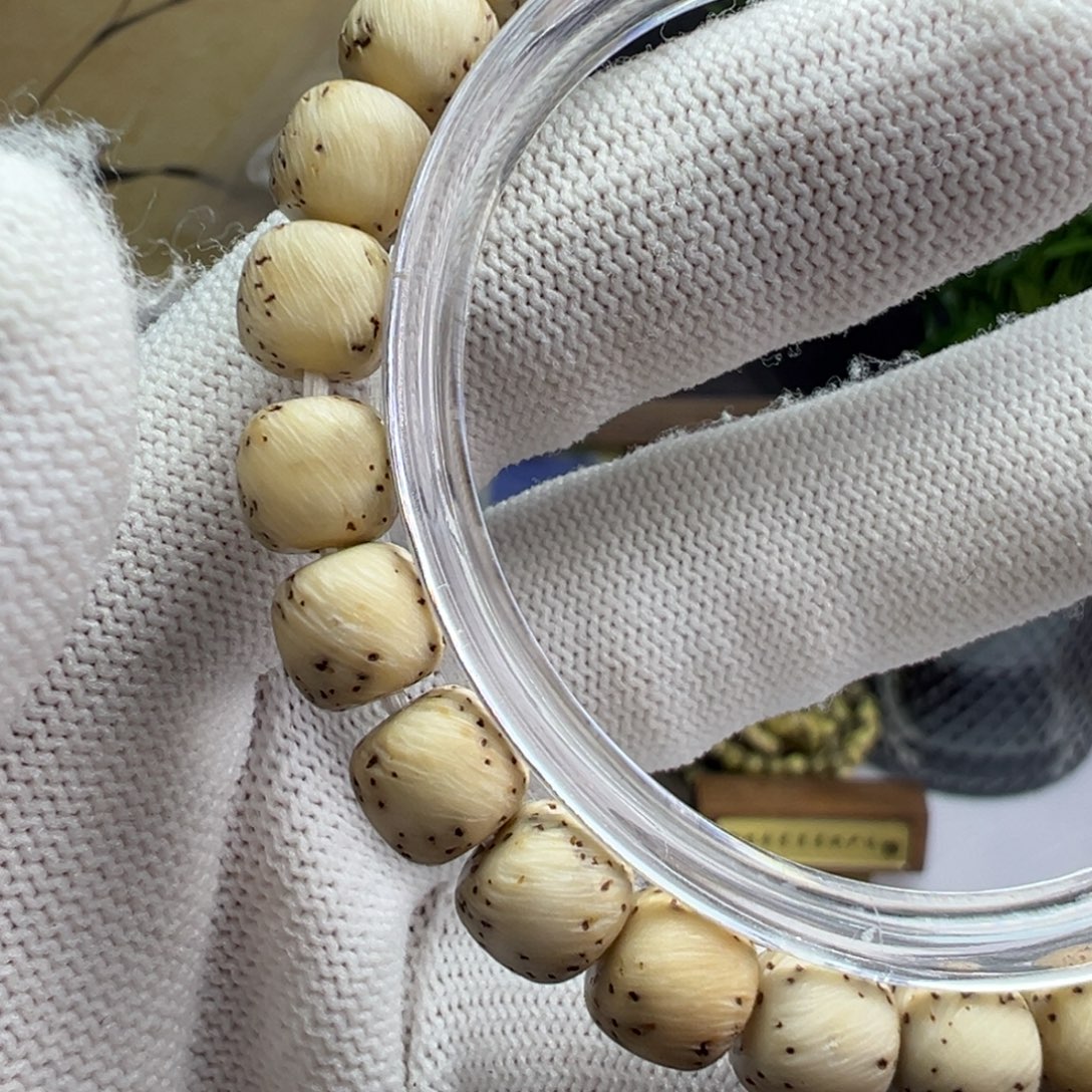 星月菩提吊坠微烧拉丝河豚