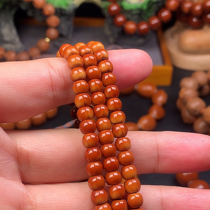 橄榄核手串/手链真核尖卡6老型