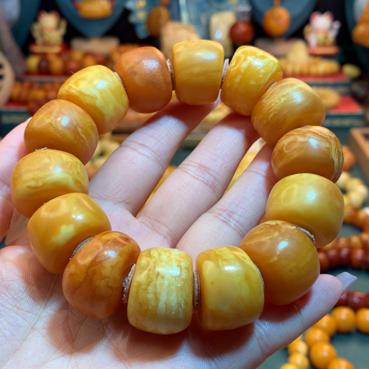【闪购商品】蜜蜡手串未镶嵌S*Y蜜蜡手串