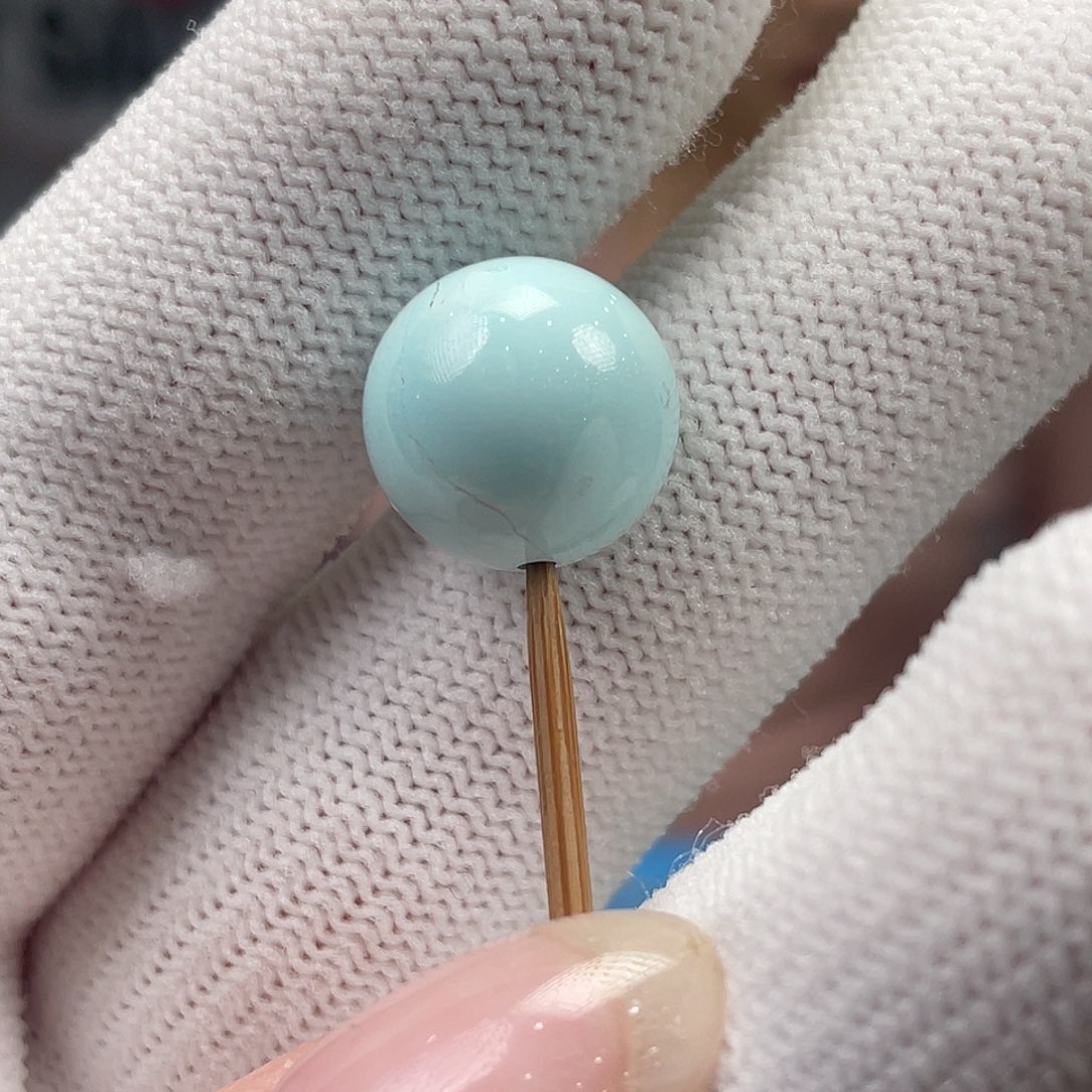 绿松石未镶嵌挂件