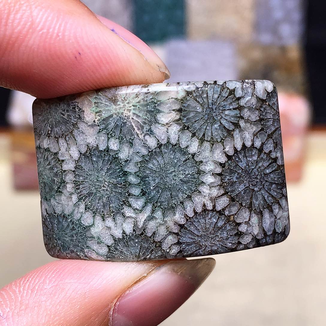 硅化玉珠宝奇石合金k*y