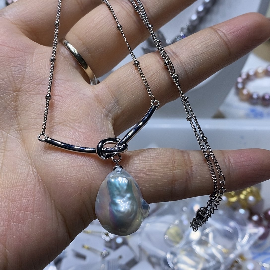 淡水珍珠耳钉未镶嵌