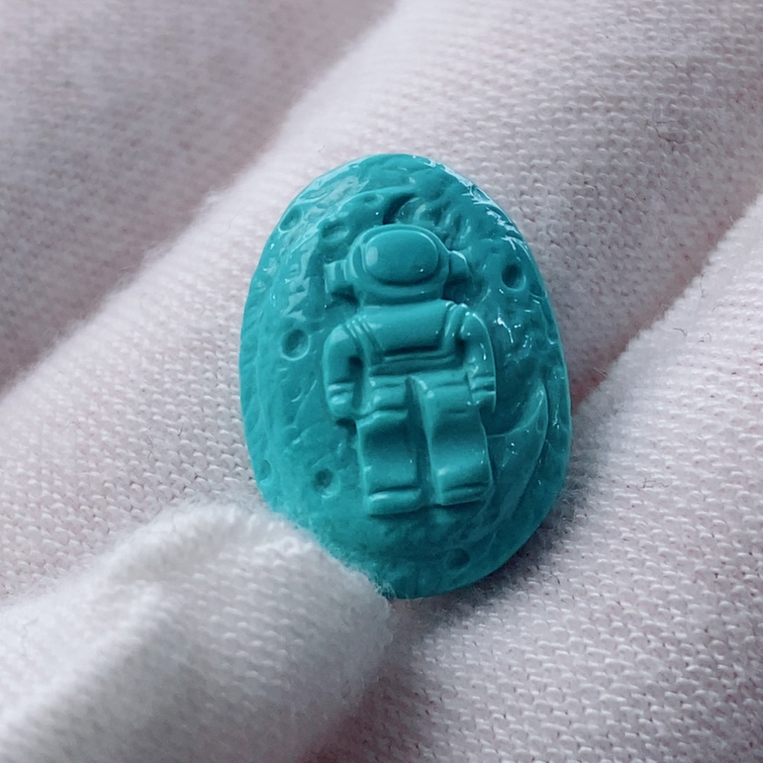 绿松石配饰未镶嵌