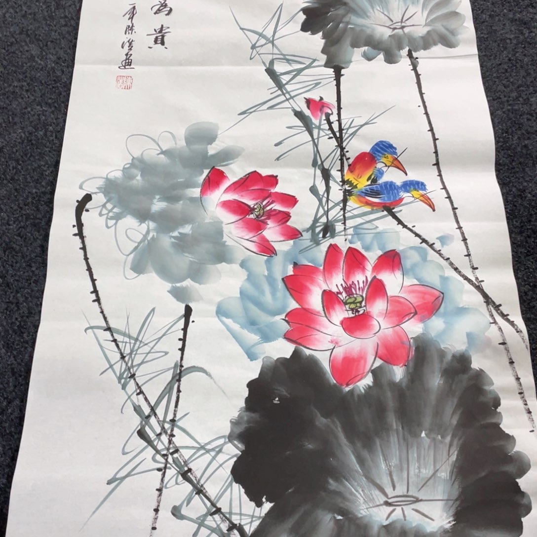 国画国画画画画心作品画心一张