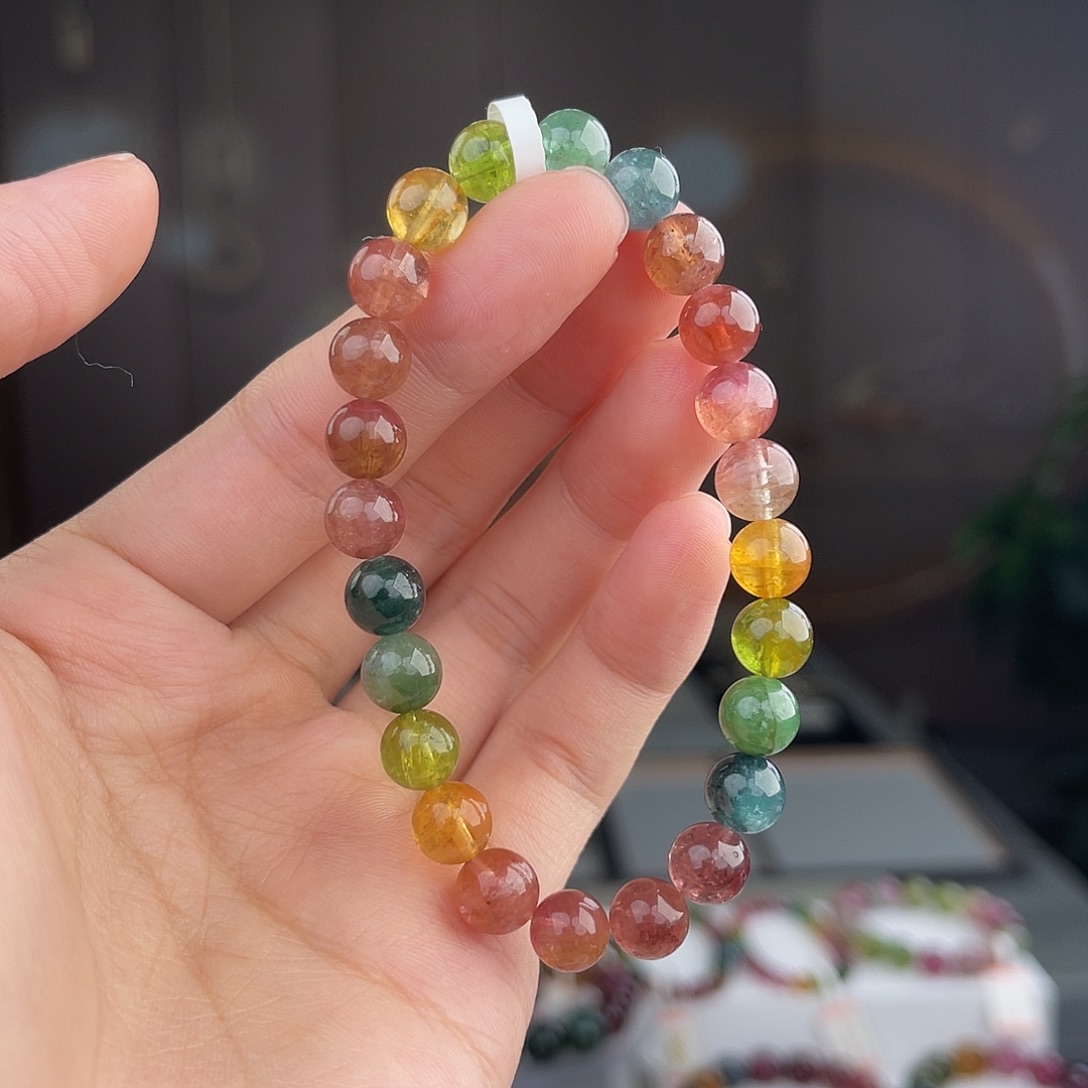 未镶嵌碧玺碧玺 7mm