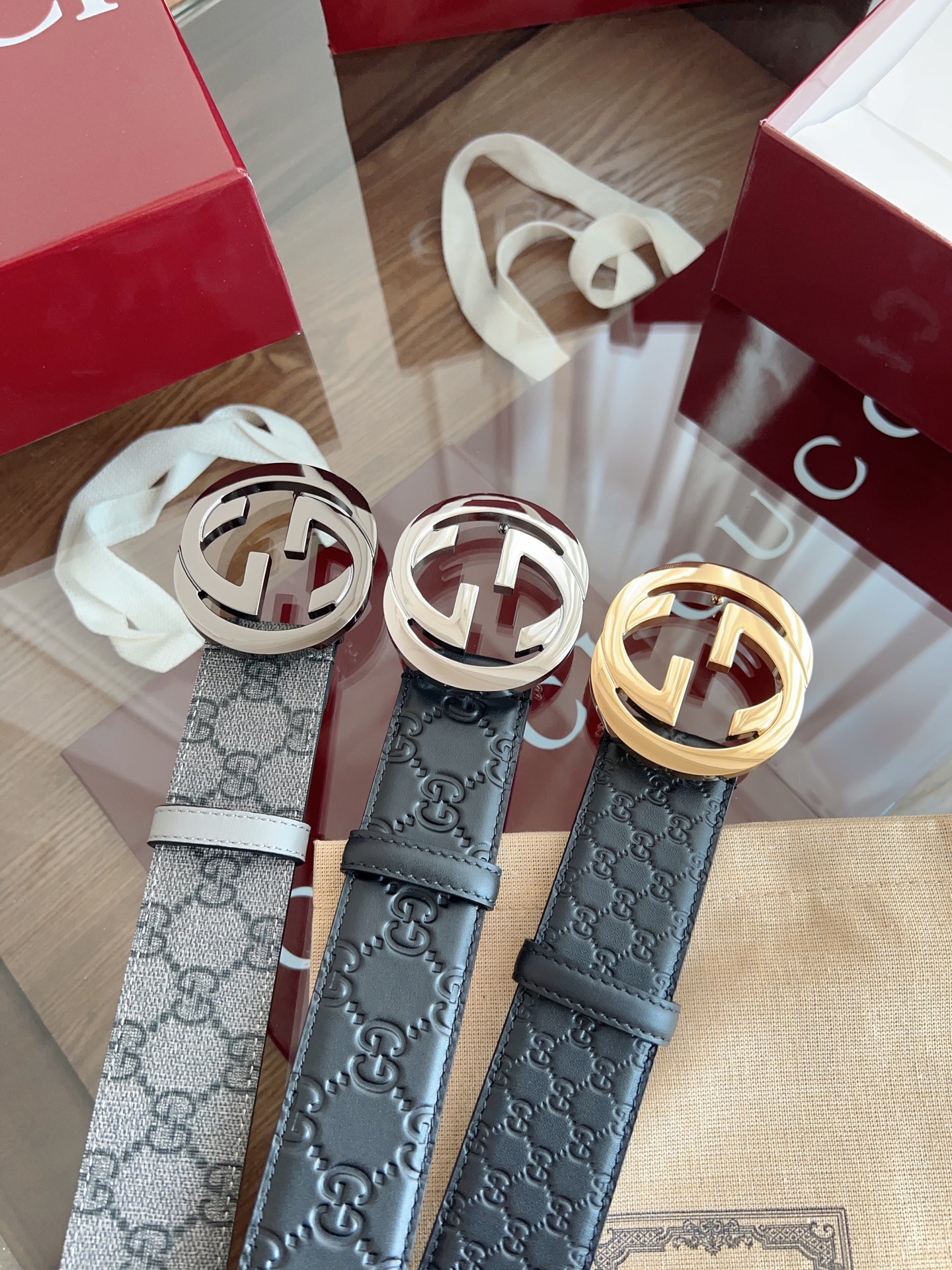 男士腰带H工字扣平面款百搭真皮原版皮双面商务时尚