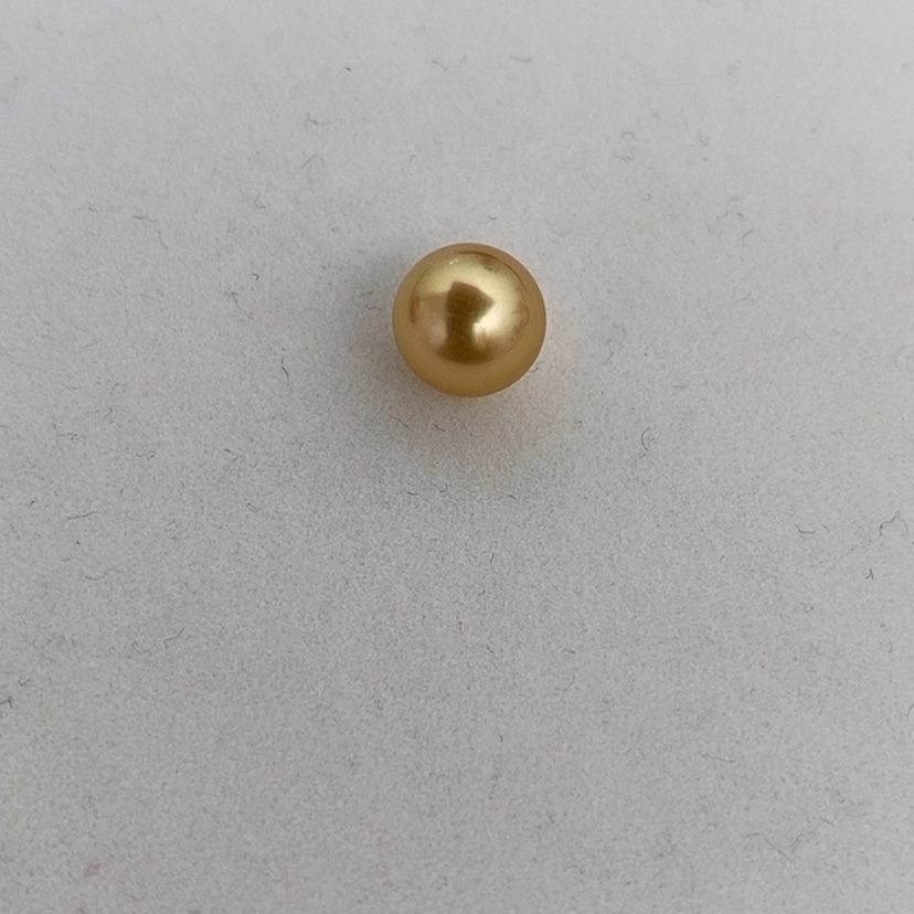 【闪购商品】未镶嵌9.6mm金珠大白海水珍珠源***…